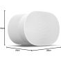 Sonos Era 300 Wireless Speaker, White - E30G1UK1