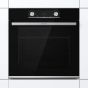 Gorenje Built In Electric Oven, with Grill, 60 CM, 77 Liters, Black - BOS6737E13BG