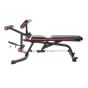 Entercise Adjustable Bench, 37kg, Black - MS6102
