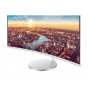 Samsung Thunderbolt 3 Professional 34 Inch, QLED Curved Monitor, White - LC34J791WTUXEN