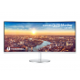 Samsung Thunderbolt 3 Professional 34 Inch, QLED Curved Monitor, White - LC34J791WTUXEN