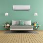 Aura Split Air Conditioner, 1.5HP, Only Cooling, White - AGE-CO12