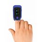 Fingertip Pulse Oximeter, Blue and White