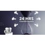 Honor True Wireless Earbuds With Microphone, White - CE79