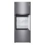 LG No Frost Refrigerator with Inverter Motor, 445 Liters, Silver - GC-A602HLHU