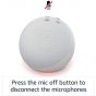 Amazon Echo Dot 4th Generation Smart Home Hub, White - ECHODOT4