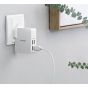 Anker PowerPort 4 Lite Wall Charger, 4 Ports, 27W, White - A2042L21