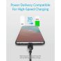 كابل USB-C انكر باور لاين III، طول 0.9 متر - اسود