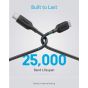 كابل USB-C انكر باور لاين III، طول 0.9 متر - اسود