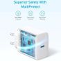 Anker PowerPort Wall Charger, 20W, 1 USB-C Port, White - A2347L21