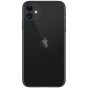 Apple iPhone 11, 128GB, 4GB RAM, 4G LTE - Black with Glass Screen Protector
