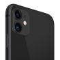 Apple iPhone 11, 128GB, 4GB RAM, 4G LTE - Black with Glass Screen Protector