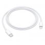 Apple USB-C to Lightning Cable, 1 Meter - White with Wall Charger, 20 Watt, USB-C Port - ‎MHJF3ZE-A and USB-C to Lightning Cable, 1 Meter - MUF72ZM