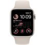 Apple Watch SE 2nd Gen 44mm Smart Watch with GPS, Starlight Aluminum Case - Starlight Sport Band
