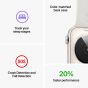Apple Watch SE 2nd Gen 44mm Smart Watch with GPS, Starlight Aluminum Case - Starlight Sport Band