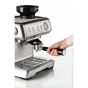 Ariete Espresso Coffee Maker with Integrated Coffee Grinder, 15 Bar, Silver - 1313