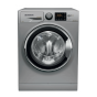 Ariston Front Loading Digital Washing Machine, 9 KG, Silver - RPG9447SXEX