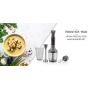 Arzum Prostick Hand Blender with Attachments, 1500 Watt, Black - AR1014