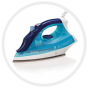 مكواة بخار ارزوم، 2400 وات، ازرق - AR688