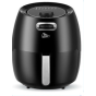 Uten Air Fryer, 6.5 liters, 1800 Watt, Black - HF-1088