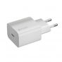 Mophie Wall Charger, 20 Watt, 1 USB-C Port - White