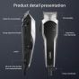 VGR Hair Clipper, Dry, Silver - V-130