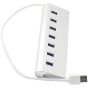 7 In 1 USB Hub , White - 500107931