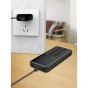 Cager Set of Two Power Banks, 10000 mAh, 2 USB Ports - Black 