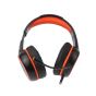 سماعة راس للالعاب ميشن بميكروفون، اضاءة خلفية، صوت ستيريو  HIFI 7.1، اسود - HP030