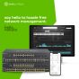 ZYXELGigabit Ethernet Switch, 48-Ports, Black - XGS1930-52HP