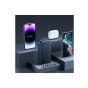 Joyroom Dazzling Series Power Bank, 30000 mAh, 3 USB Ports, Black - Qp196