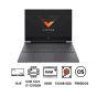 لاب توب اتش بي فيكتوس 15-fa0083nia، انتل كور i7-12700H، شاشة 15.6 بوصة FHD، هارد 512 جيجا SSD، رام 16 جيجا، كارت شاشة انفيديا RTX3050 سعة 4 جيجا، فري دوس - فضي