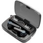 TWS Wireless Earphone With Charging Case, Black - M19