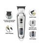 VGR Hair Trimmer, Dry, Silver - V-931