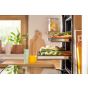 Gorenje Built In Electric Oven, with Grill, 60 CM, 77 Liters, Black - BOS6737E13BG
