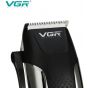 VGR Hair Clipper, Dry, Black and Silver - V-120