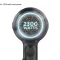 Rush Brush D3 PRO Hair Dryer, 2300 Watt - Black