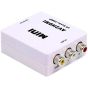 محول HDMI صغير الي AV مركب - ابيض