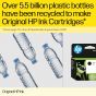 HP 711 Ink Toner Cartridge Replacement for HP Printers, Black - CZ129A