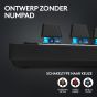 كيبورد جيمنج لاسلكي لوجيتك G PRO X TKL، بمفاتيح Tactile - اسود