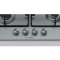 Bosch Serie 4 Gas Built-In Hob, 4 Burners, Stainless steel - PGP6B5O62Q