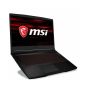 Msi GF63 Thin 10SC Laptop, Intel Core I7-10750H, 15.6 Inch FHD, 1TB HDD and 256GB SSD, 8GB RAM, NVIDIA GeForce GTX1650 4GB, FREEDOS - Black