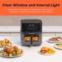 Nutricook Air Fryer, 5.7 Liters, 1700 Watt, Black- AF357V