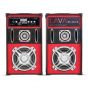Lava Bluetooth Subwoofer, 2 Pieces, Multi Color - ST-640S