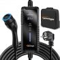 GUWIEYG Type 2 Electric Car Charging Cable, 16 A, 3.5 kW - Black