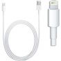 Perfect White Portable 8 pin to USB Data Charger Cable Cord 1M for iphone 5 5S 6 iPod Touch (awdsales)