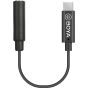Boya By-K4 3.5Mm Trs (Female) To Type-C (Male) Audio Adapter Dongle Cable Compatible With Samsung Galaxy, Pixel, Moto, Htc, Ipad Pro Smartphones And Tablets - Usb C To 3.5Mm Audio Adapter
