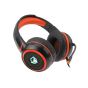 سماعة راس للالعاب ميشن بميكروفون، اضاءة خلفية، صوت ستيريو  HIFI 7.1، اسود - HP030