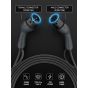 Bokman Type 2 Electric Car Charging Cable, 32A, 22KW - Black