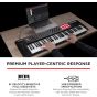 M-Audio Oxygen 61 MKV Keyboard Controller with Beat Pads - Black and White